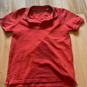 Boys Mini Boden size 9-10 short sleeve collared shirt.